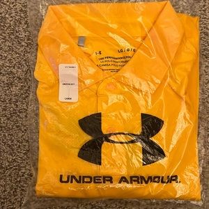 Brand new in bag with tags Under Armor heat gear polo size LG